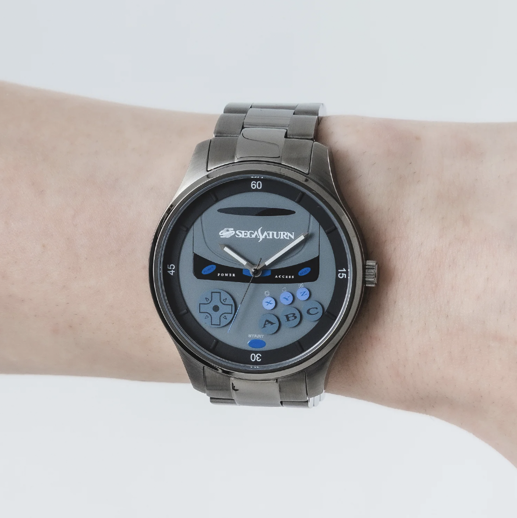 SuperGroupies will release three watches based on the Sega Mega Drive, Saturn, and Dreamcast consoles worldwide next year.