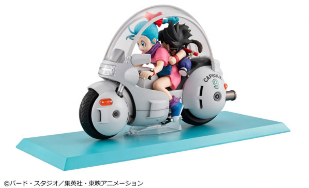 The Desktop Real McCoy Dragon Ball Bulma and Goku Hoipoi Capsule No 9 motorcycle figure will be back again next year.