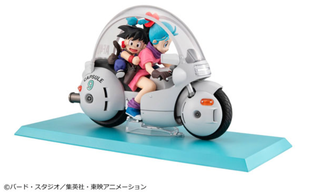 The Desktop Real McCoy Dragon Ball Bulma and Goku Hoipoi Capsule No 9 motorcycle figure will be back again next year.