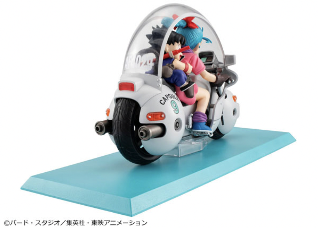 The Desktop Real McCoy Dragon Ball Bulma and Goku Hoipoi Capsule No 9 motorcycle figure will be back again next year.