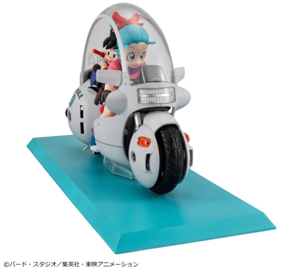 The Desktop Real McCoy Dragon Ball Bulma and Goku Hoipoi Capsule No 9 motorcycle figure will be back again next year.