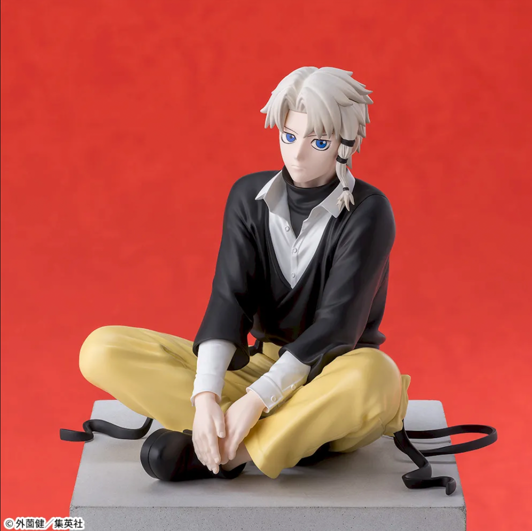 The next Kagurabachi Chokonose figures will be of the characters Hakuri Sazanami, Hiyuki Kagari, Seiichi Samura, and Yoji Uruha.