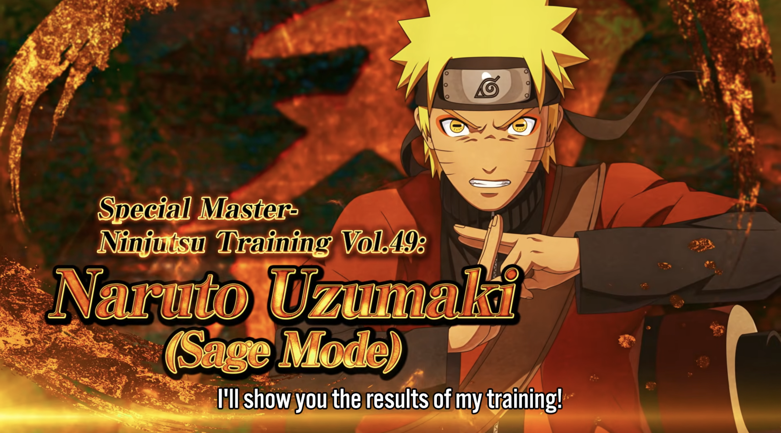 Naruto to Boruto: Shinobi Striker Gets Sage Naruto