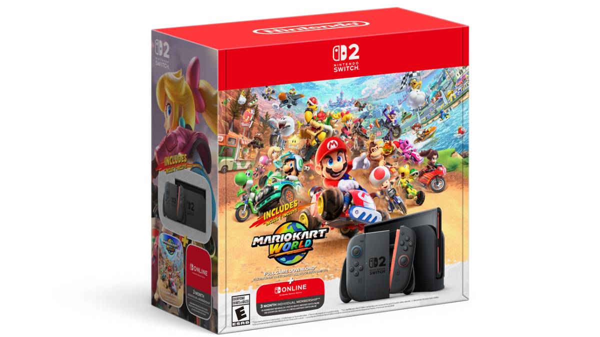 Switch 2 Bundles Include Mario Kart World or Sports Resort
