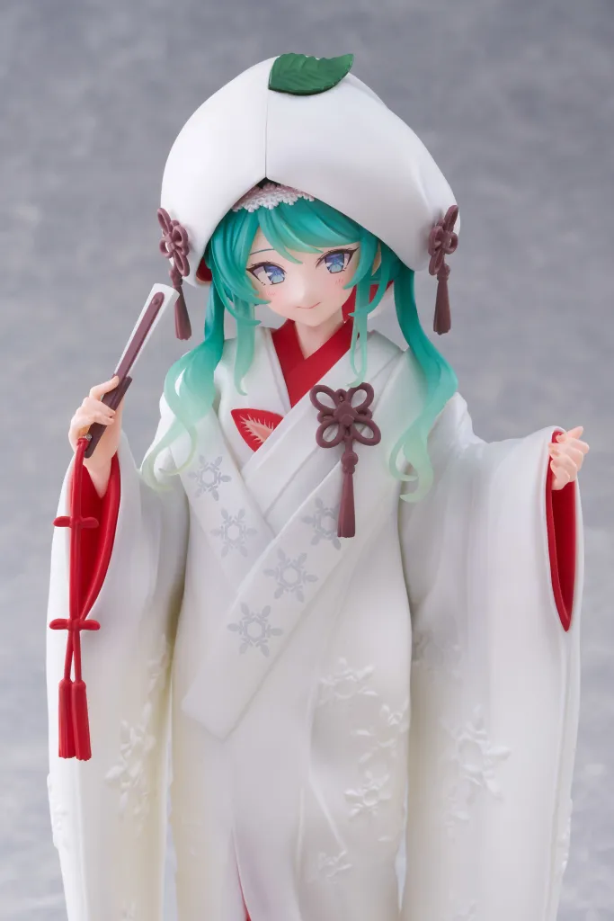 The Bride Snow Miku design of Hatsune Miku in a Shiromuku kimono will join the Taito AMP+ All Stars figure line.