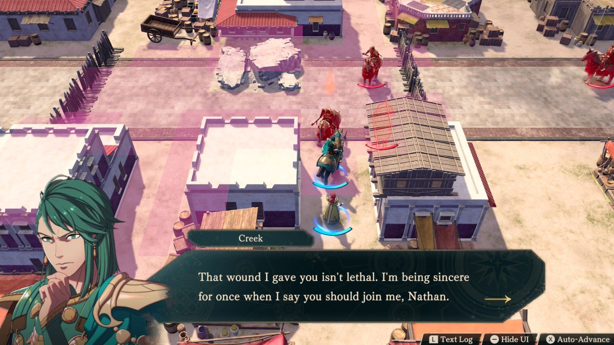 You need to make some specific choices if you want to recruit Nathan for your army in Fire Emblem: Fortune's Weave.