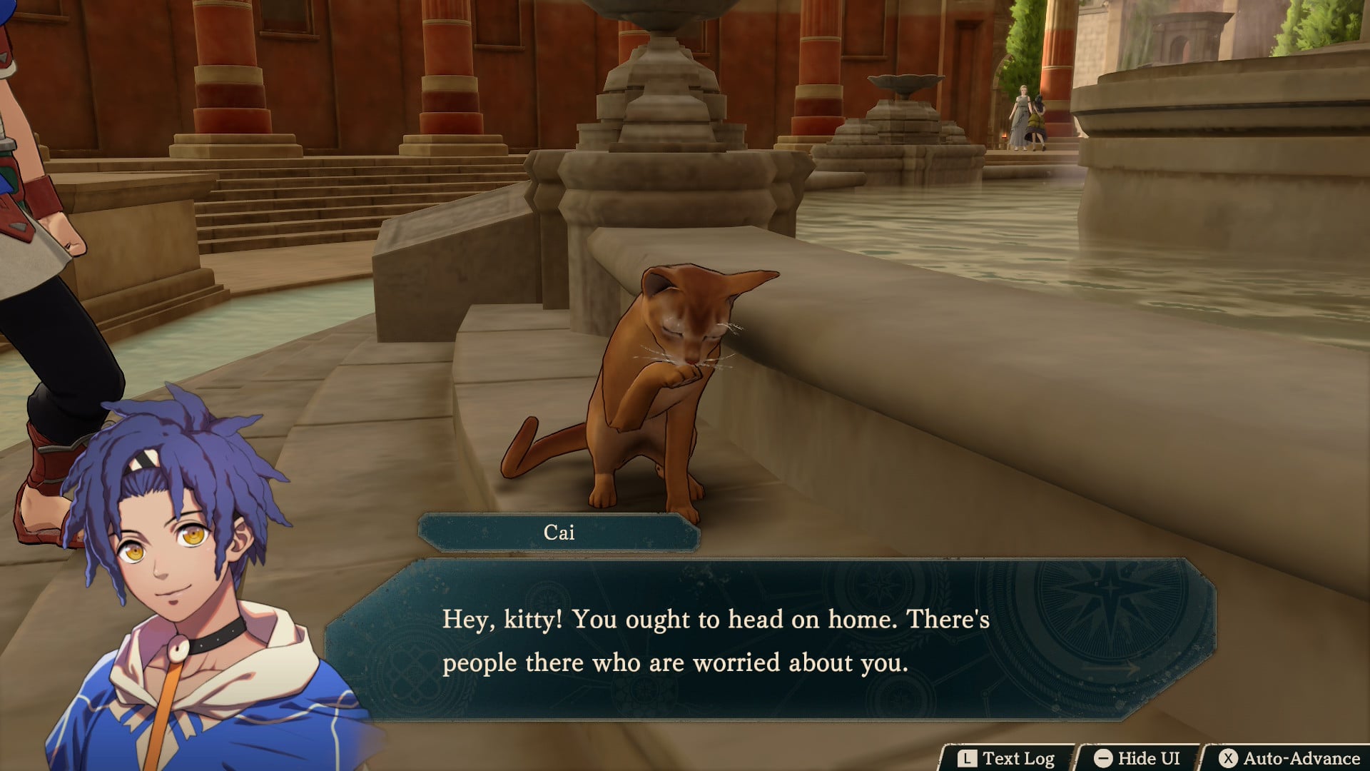 Where Is the Fire Emblem: Fortune’s Weave Lost Temple Cat