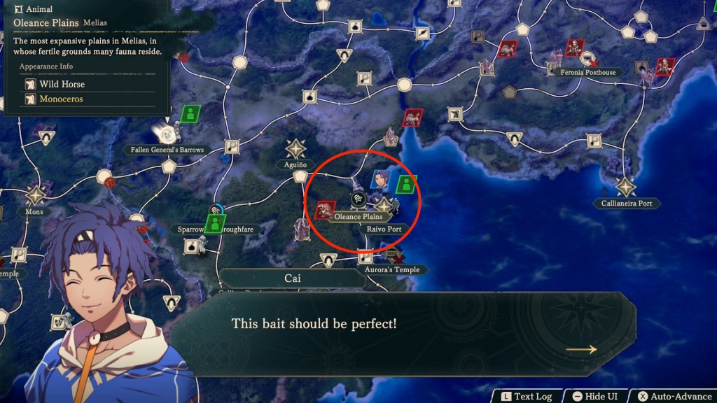 The Monoceros is basically the Fire Emblem: Fortune's Weave equivalent of a unicorn and you can catch one with Cai.