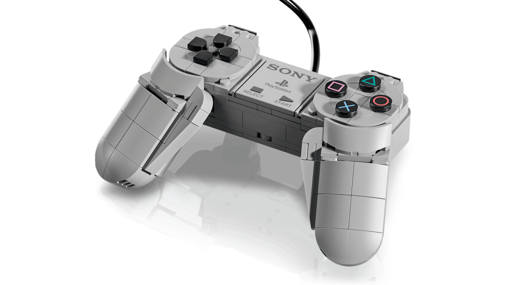The next Lego console replica lets us build an original PlayStation with dioramas of the PS1 games Ape Escape and Gran Turismo.