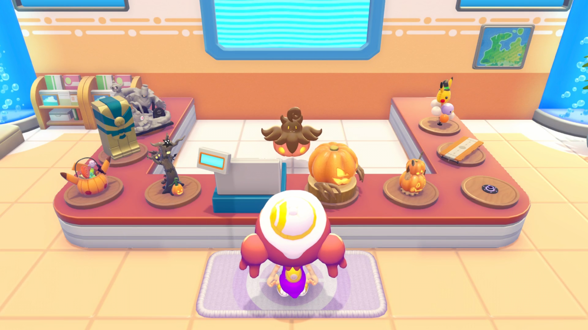 The Pokemon Pokopia Halloween event features Pumpkaboo and Gourgeist and items that look like other ghost-types.