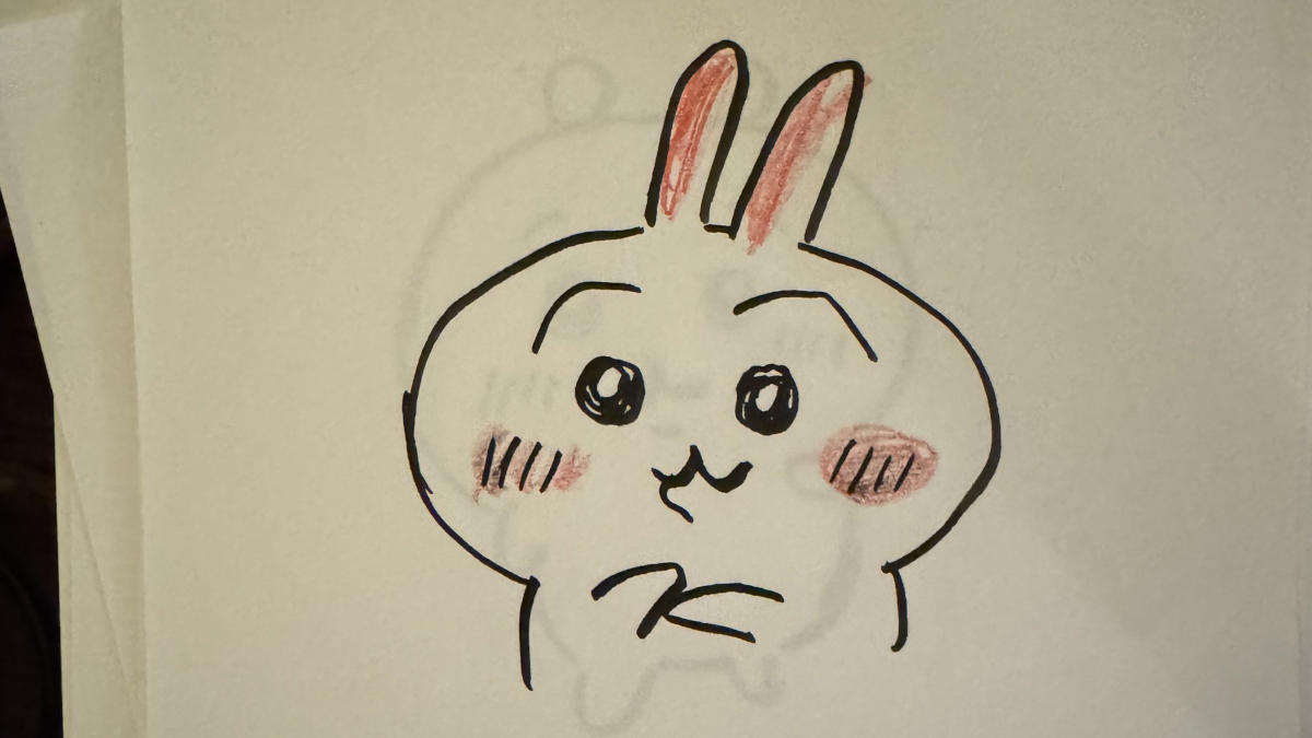 Chiikawa sketch by Earthbound or Mother series creator Itoi Shigesato
