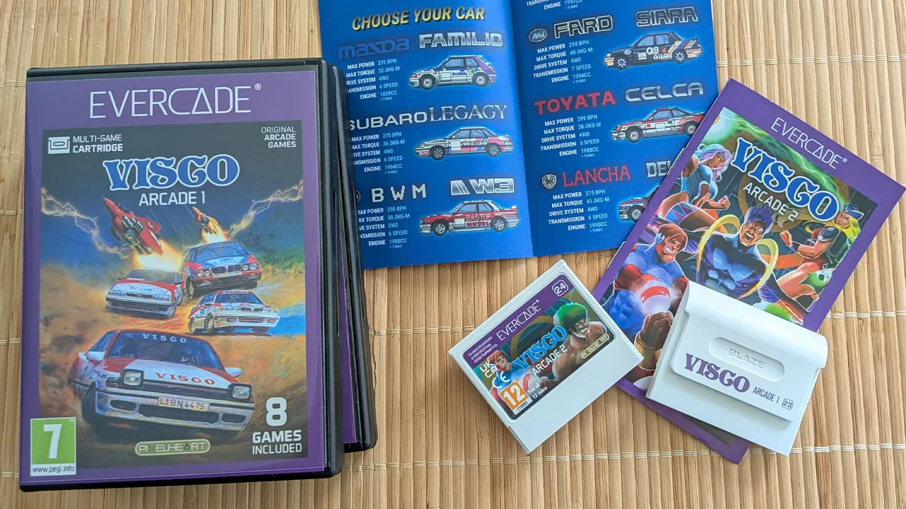 evercade visco arcade