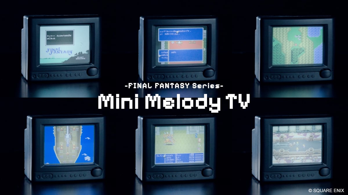 Final Fantasy Series Mini Melody TV