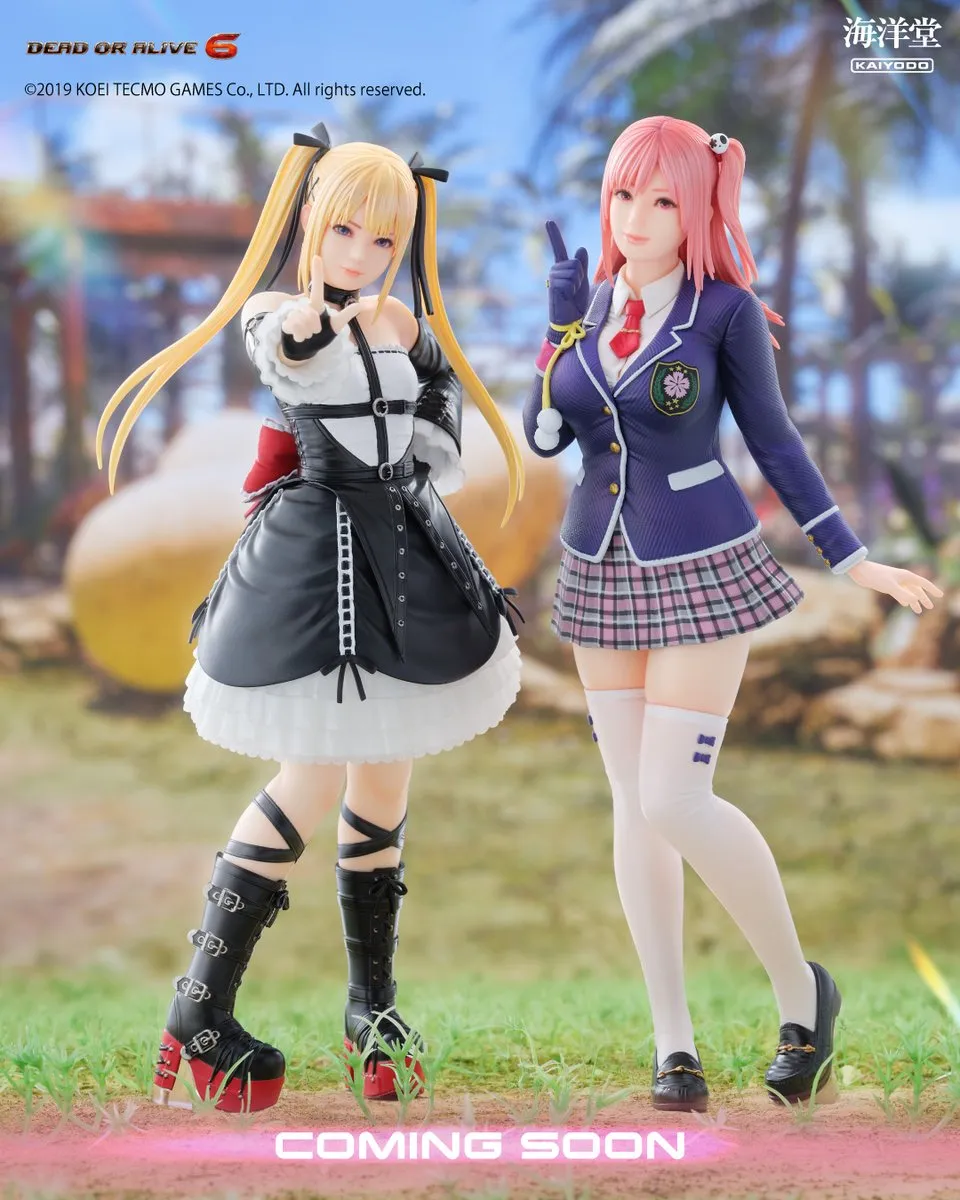 Dead or Alive 6 Honoka and Marie Rose Figures Debut in June