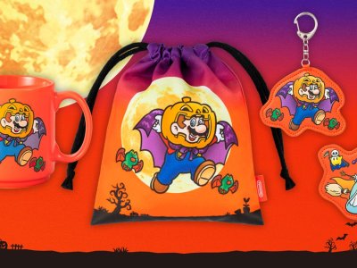 Halloween Super Mario and Rosalina Merchandise Debuts in Japan