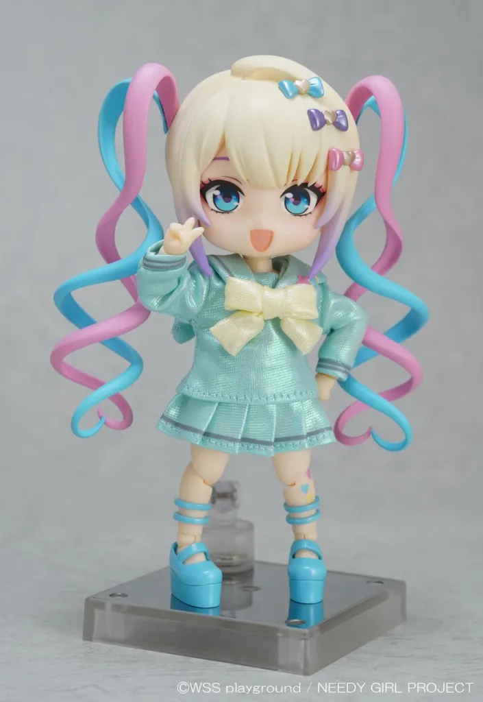 The new game Nendoroid Dolls are figures of Danganronpa Doki Doki Literature Club and Needy Streamer Overdose characters. 