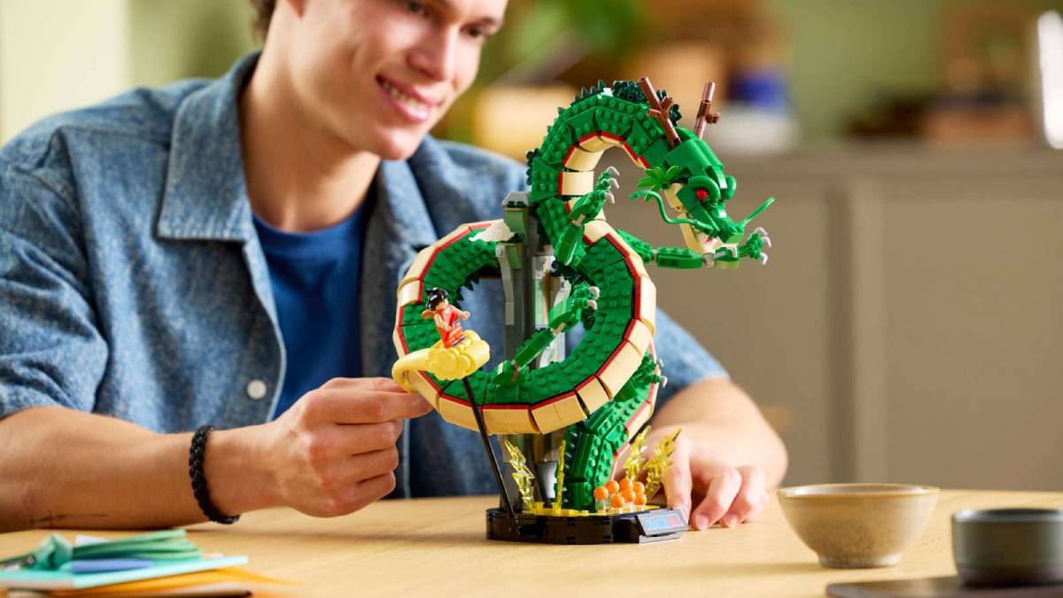 Lego Dragon Ball Set Pairs Goku With Shenron