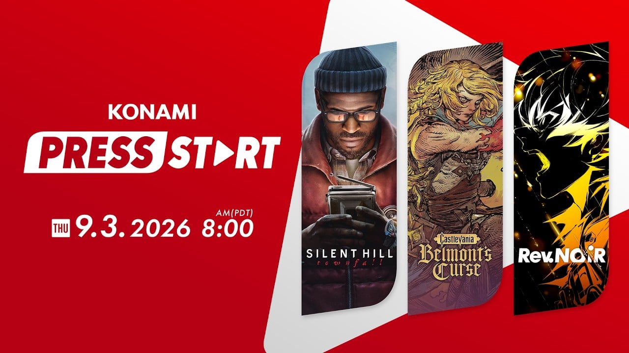 Konami Press Start Covers Castlevania, Silent Hill, and Rev.Noir