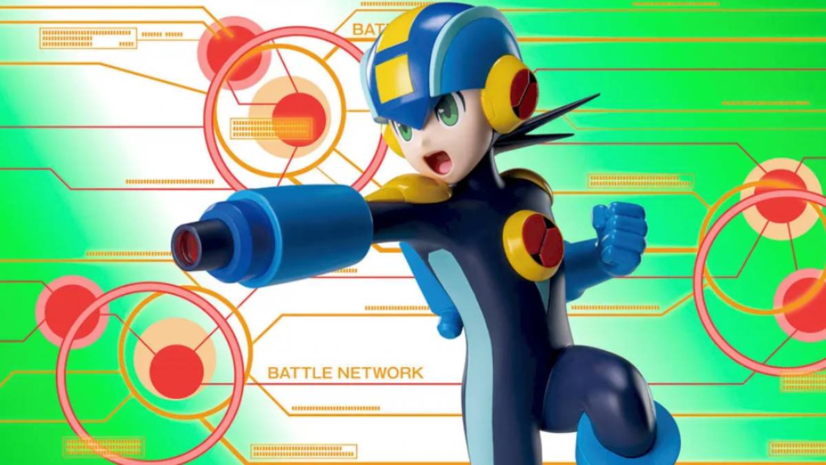 Mega Man Battle Network Luminasta Figure Based on GBA Box and Promo Art