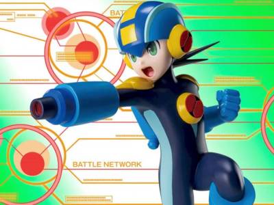 Mega Man Battle Network Luminasta Figure Based on GBA Box and Promo Art