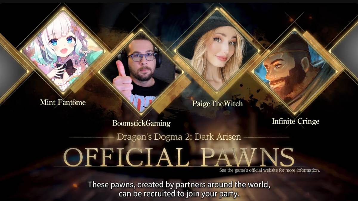 Vtuber Mint Fantome Among Dragon’s Dogma 2 Dark Arisen Official Pawns