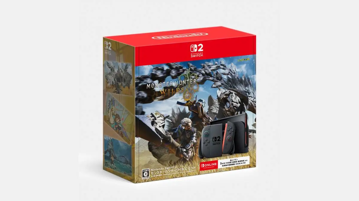 Monster Hunter Wilds Switch 2 Bundle Will Appear in Japan