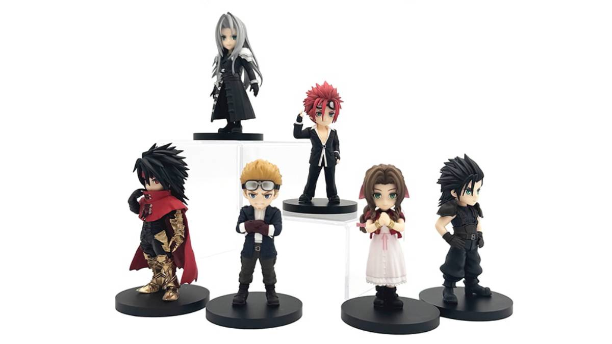 New FFVII Rebirth Adorable Arts Petit Figures Include Vincent, Sephiroth