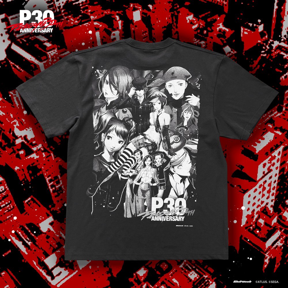 Persona Girls Collective Shirts Only Show Female Characters