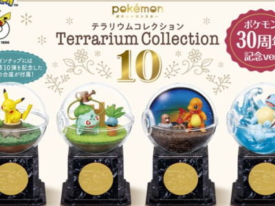 pokemon 30th anniversary re-ment terrarium