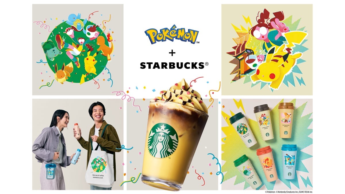 Pokemon Starbucks Crossover Involves Drink and Cups