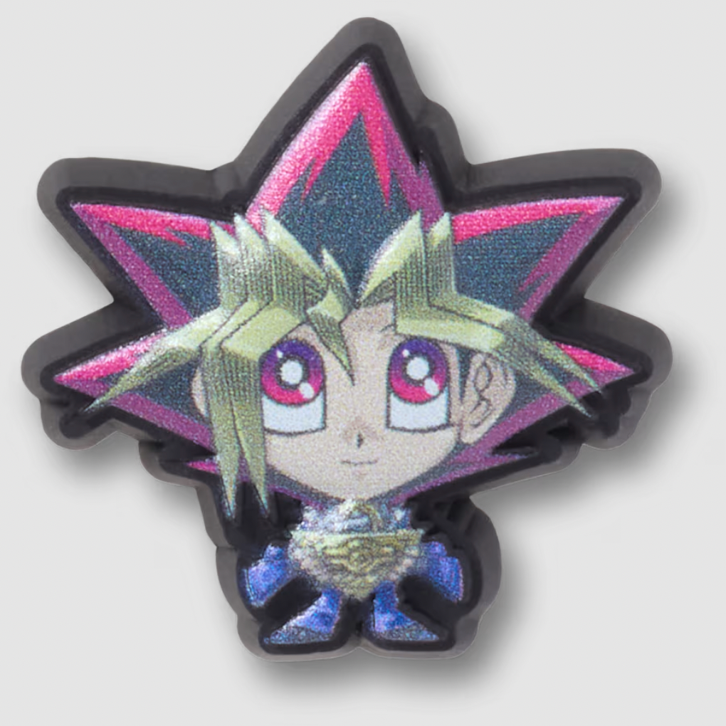 The Yu-Gi-Oh Crocs shoes and Jibbitz charms based on characters and monsters from the series will all launch next week.