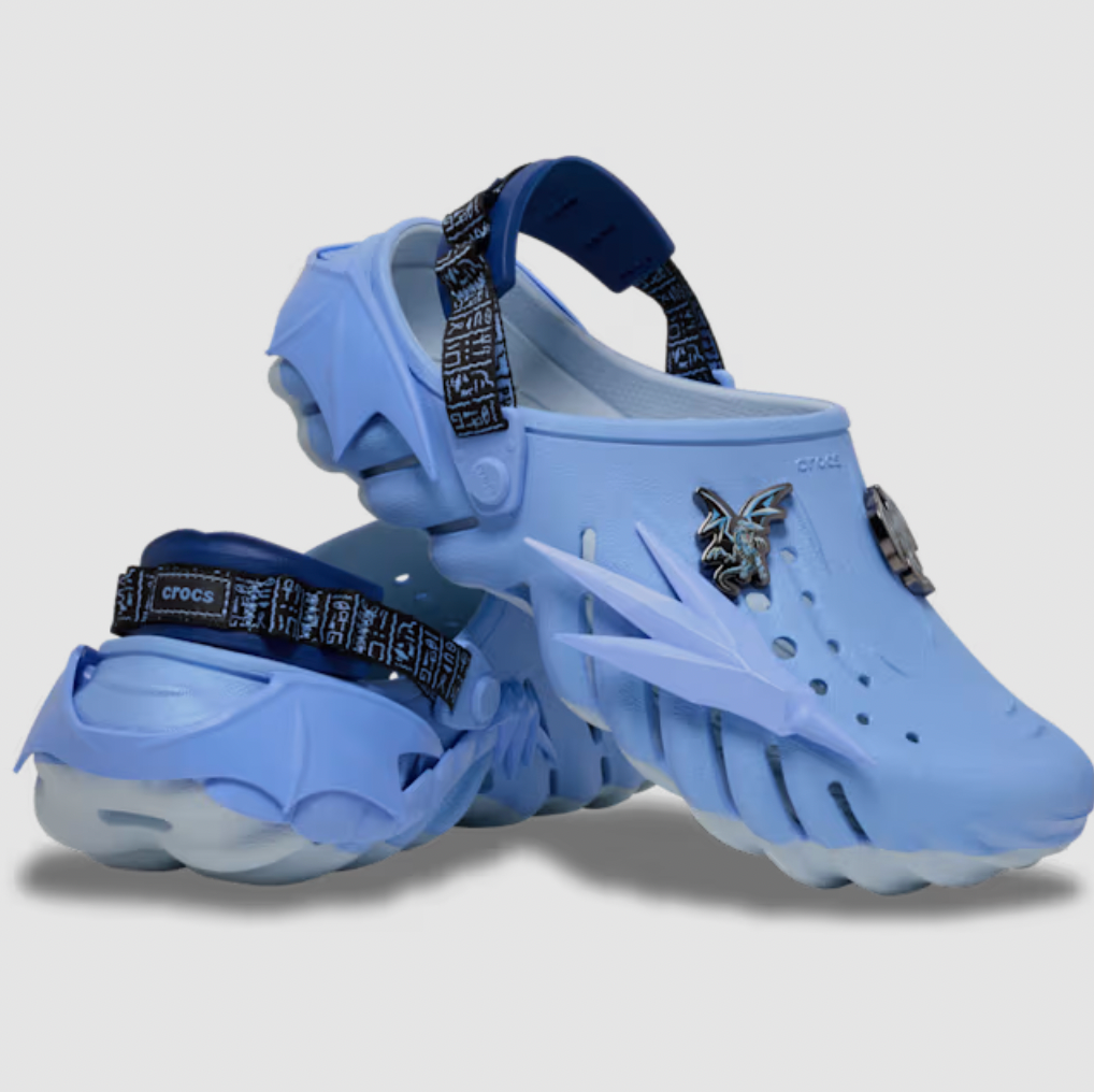 The Yu-Gi-Oh Crocs shoes and Jibbitz charms based on characters and monsters from the series will all launch next week.