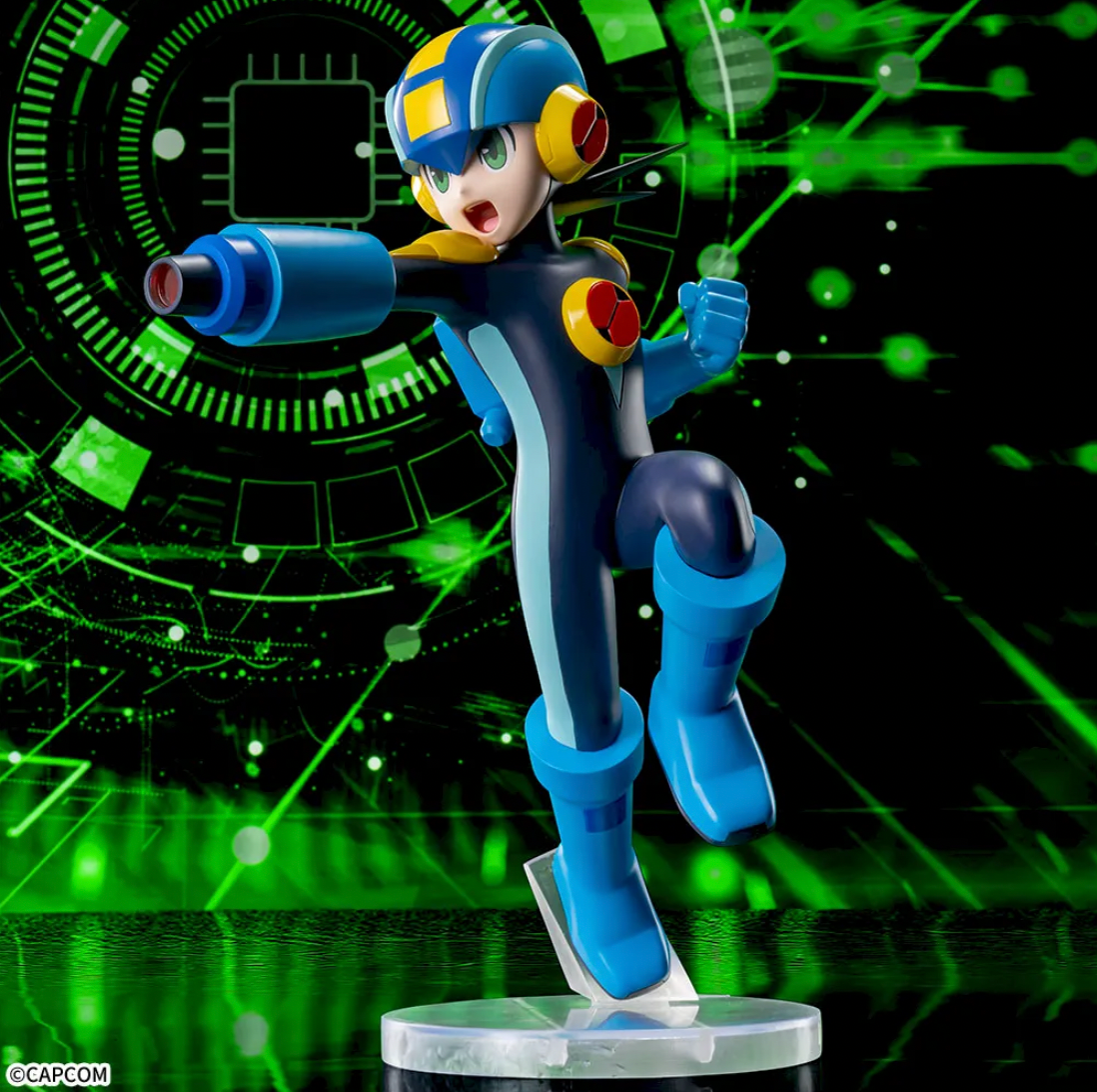 A MegaMan.EXE Luminasta figure is on the way that replicates the pose from the GBA Mega Man Battle Network Japanese box art. 