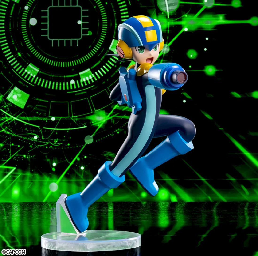 Luminasta Mega Man Battle Network Figure Based on Box Art