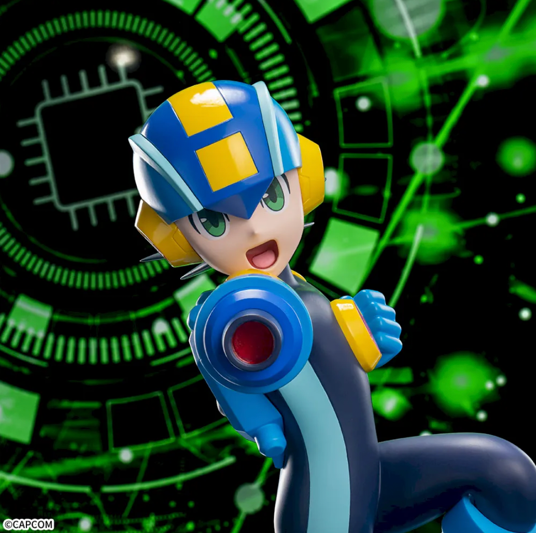 A MegaMan.EXE Luminasta figure is on the way that replicates the pose from the GBA Mega Man Battle Network Japanese box art. 