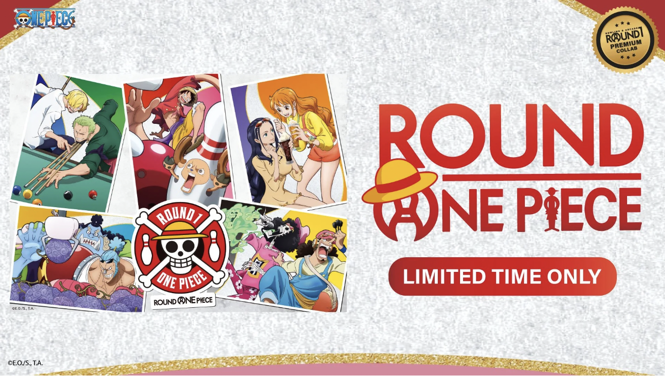 New One Piece Merchandise Launches at Round1 USA