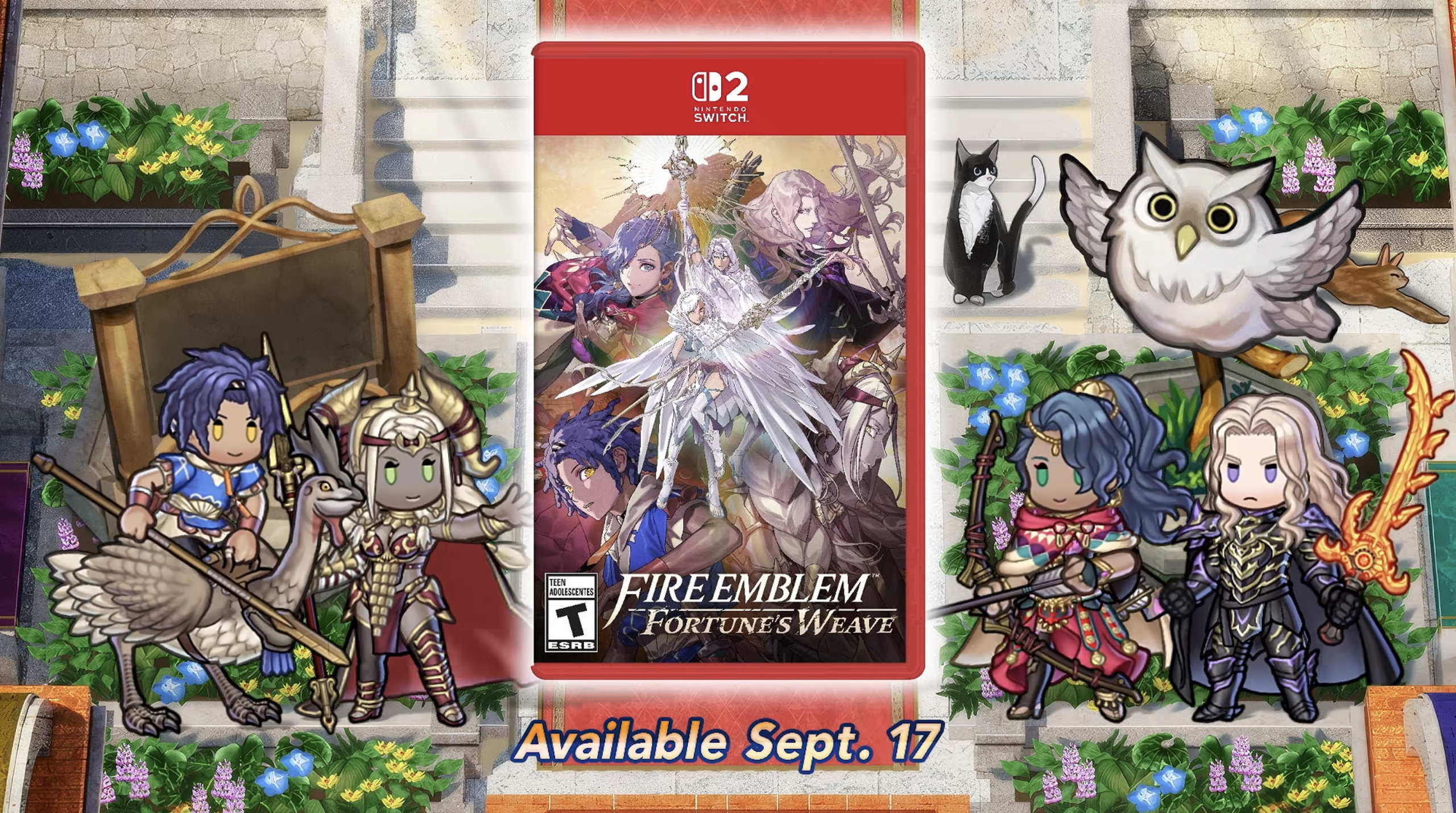 Fire Emblem Heroes Gets Fortune’s Weave Characters