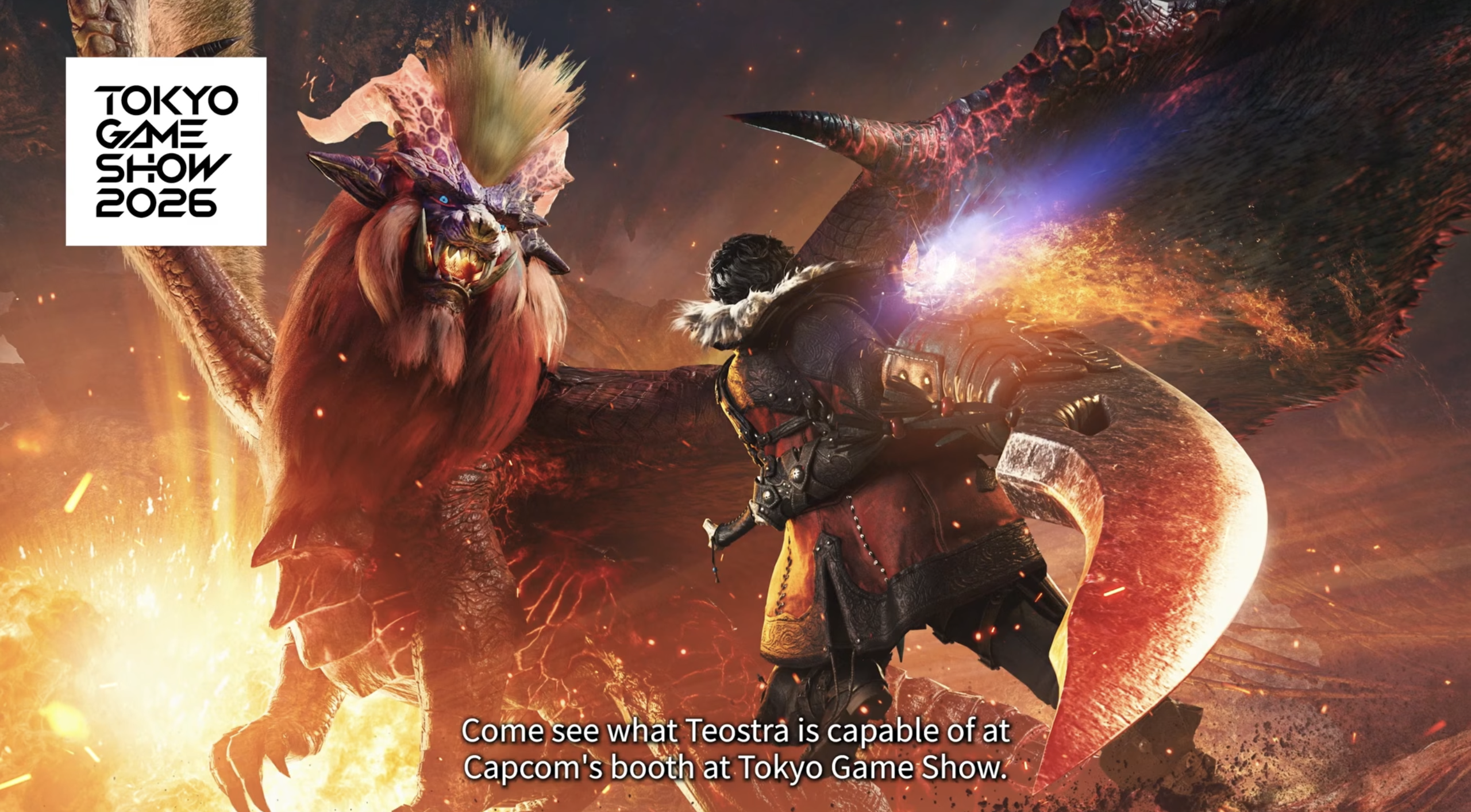 Teostra Returns as Monster Hunter Wilds Ascendance Elder Dragon