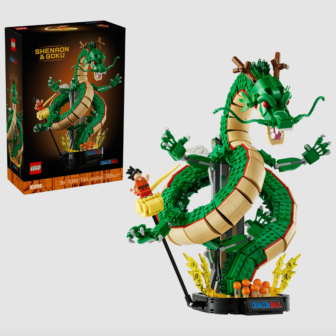 Lego Dragon Ball Set Pairs Goku With Shenron