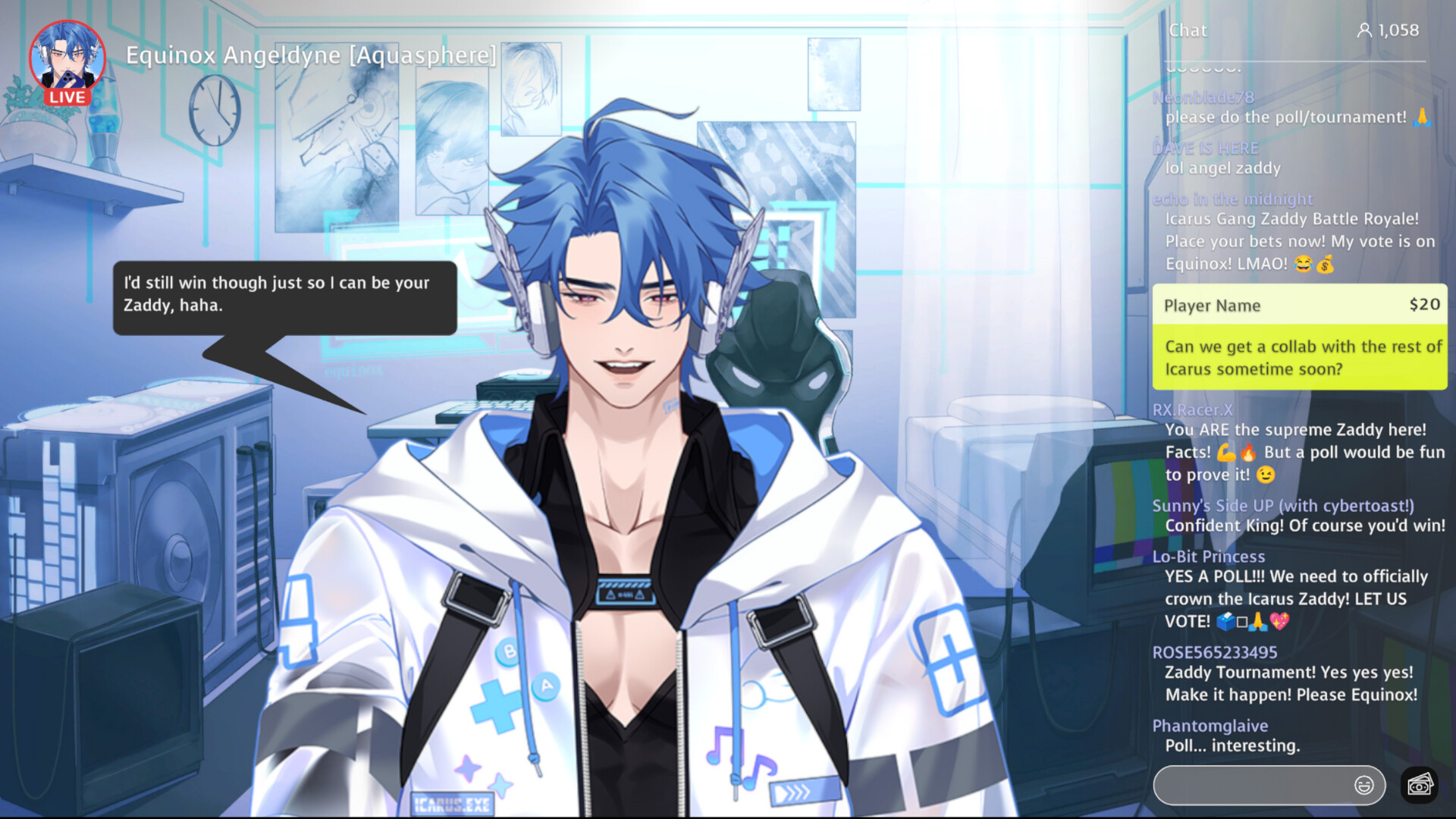 Preview: The Mystic Messenger Influence on Lovebyte.exe Is Clear