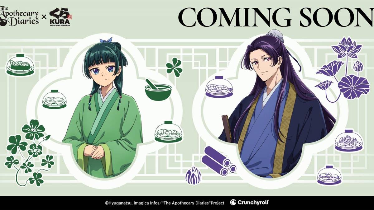The Apothecary Diaries Is the Next Kura Sushi US Crossover