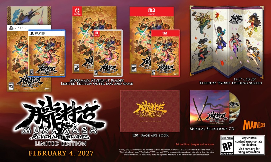 Vanillaware’s Muramasa: Revenant Blades Release Date Set