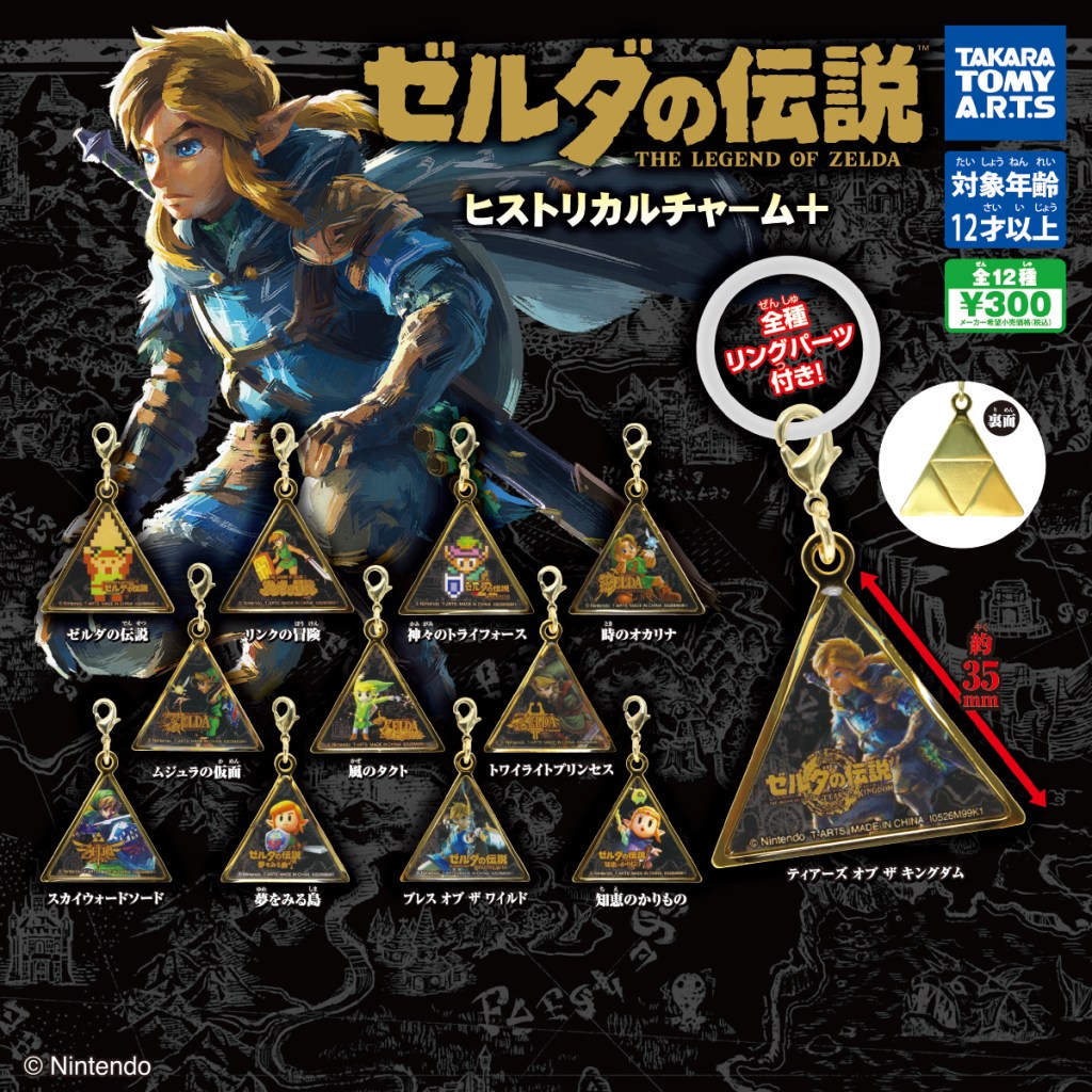 Legend of Zelda Historical Charms Reference 12 Games
