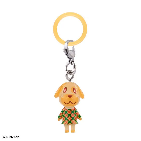 The next Animal Crossing personal marker charms lets you use Raymond the cat Dom the sheep and Goldie the dog as accessories and keychains.