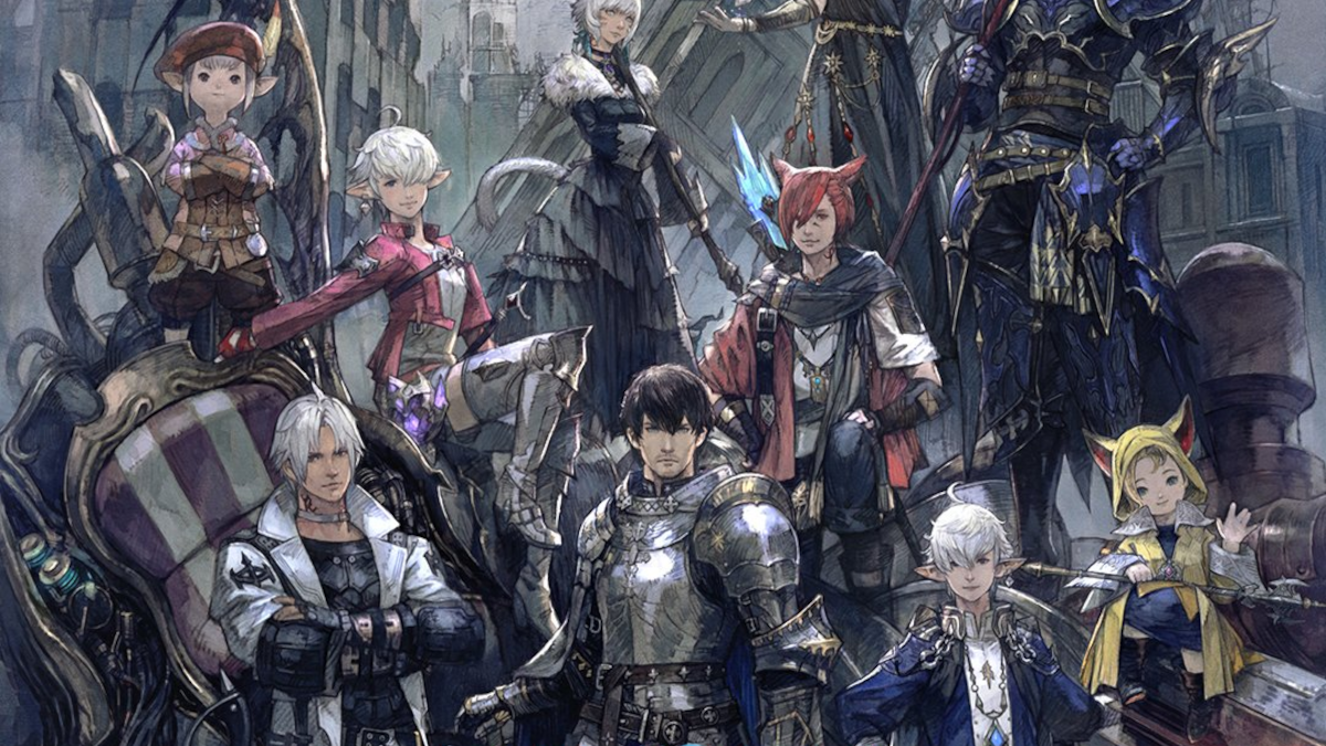 Diesel x Final Fantasy XIV Capsule Collection art