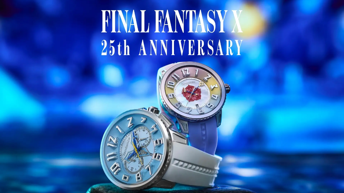 Final Fantasy X 25th anniversary watches by Tendence