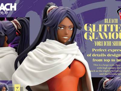 Glitter & Glamours Bleach Yoruichi Shihoin Figure Comes With a Cape