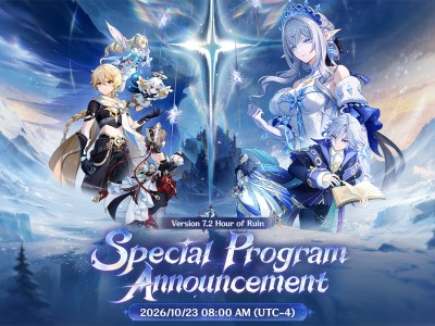 7.2 Genshin Impact Special Program Dated, EP Album for 7.1 Released