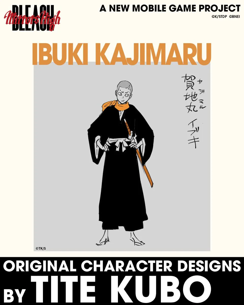 The Bleach Mirrors High release date and an array of newly designed characters from Tite Kubo all appeared. 