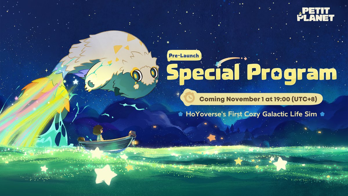 There will be a Petit Planet Pre-Launch Special Program held at the start of next month to go over the new HoYoVerse game.
